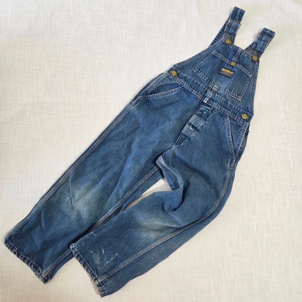 Vintage 80s/90s Oshkosh Denim Overalls 5t/6